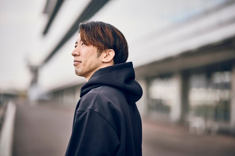 ボートレーサーの野田昇吾。プロ野球選手から異例の転身を遂げた　©Kiichi Matsumoto