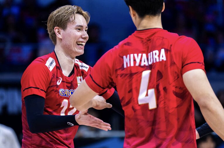 バレーボール世界選手権・リビア戦　©︎Volleyball World