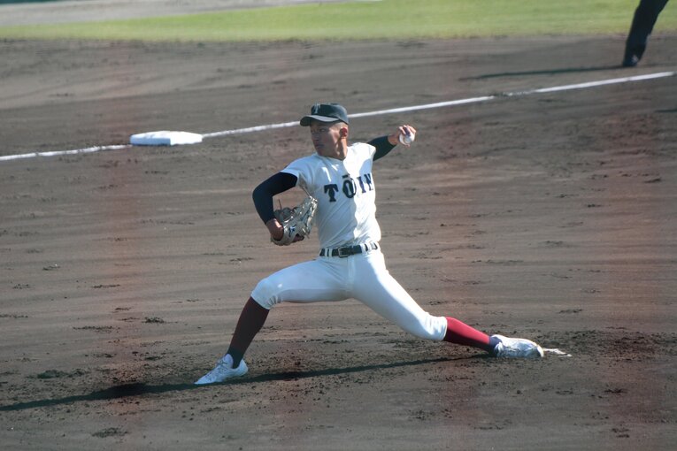 大阪桐蔭・前田悠伍（2022年秋）©︎Hideki Sugiyama