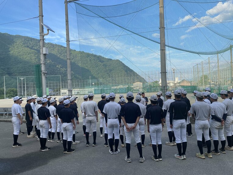 【7月現地取材】池田高校の様子　©NumberWeb