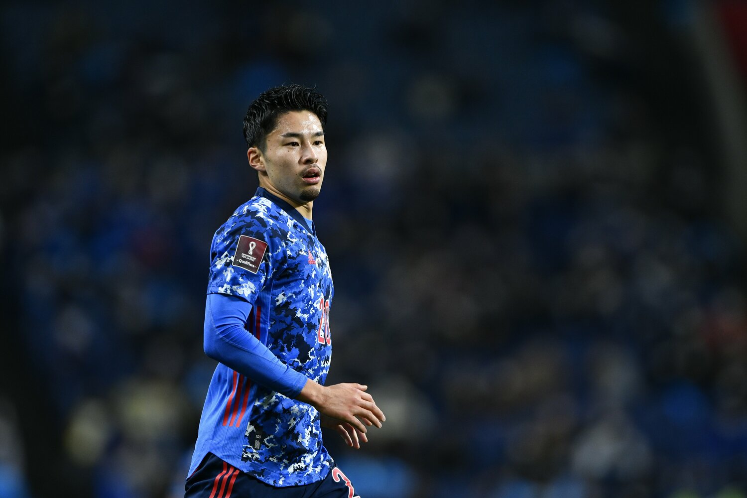 中山雄太は三笘薫との同時起用で好連携を披露した　©Takuya Sugiyama/JMPA