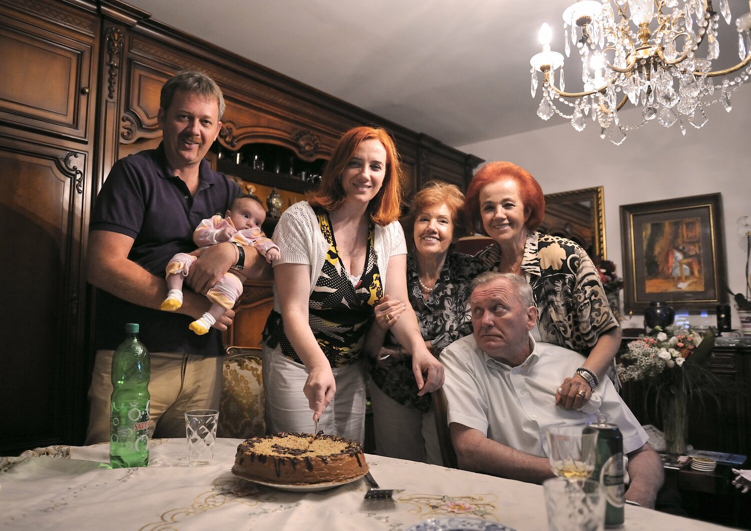 取材した2009年のこの日、長男アマルも訪れ、家族全員で長女イルマの誕生日を祝った ©︎Takuay Sugiyama