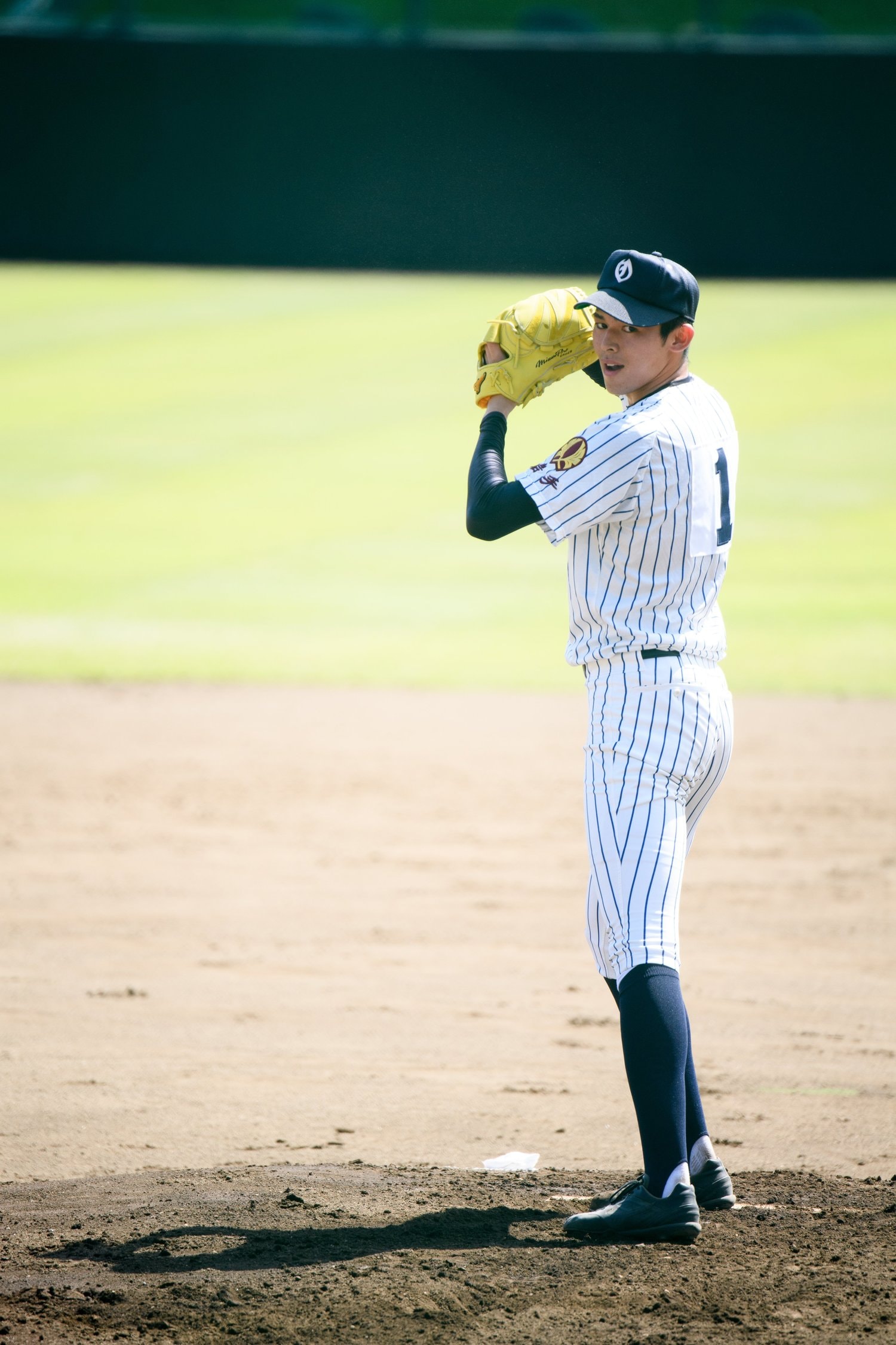 大船渡高時代の佐々木朗希　©︎Asami Enomoto