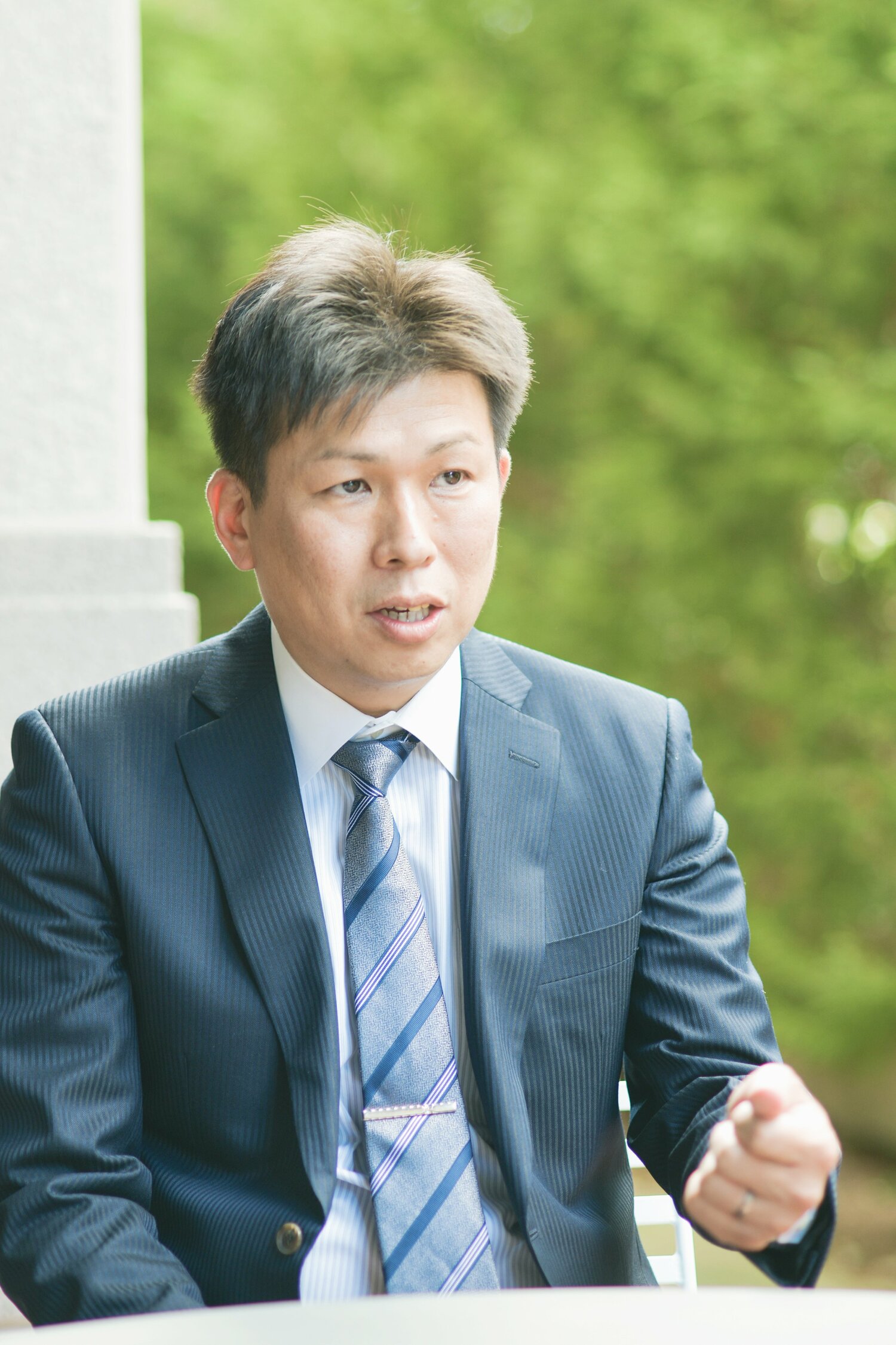 大西純一／履正社高校野球部の保護者会会長を務める。息子の蓮は2020年のチームで強打の外野手として活躍。卒業後、JR東日本東北に進み、2022年、U-23日本代表に選出。WBSC U-23ワールドカップで優勝に貢献した　©︎Naohiro Kurashina