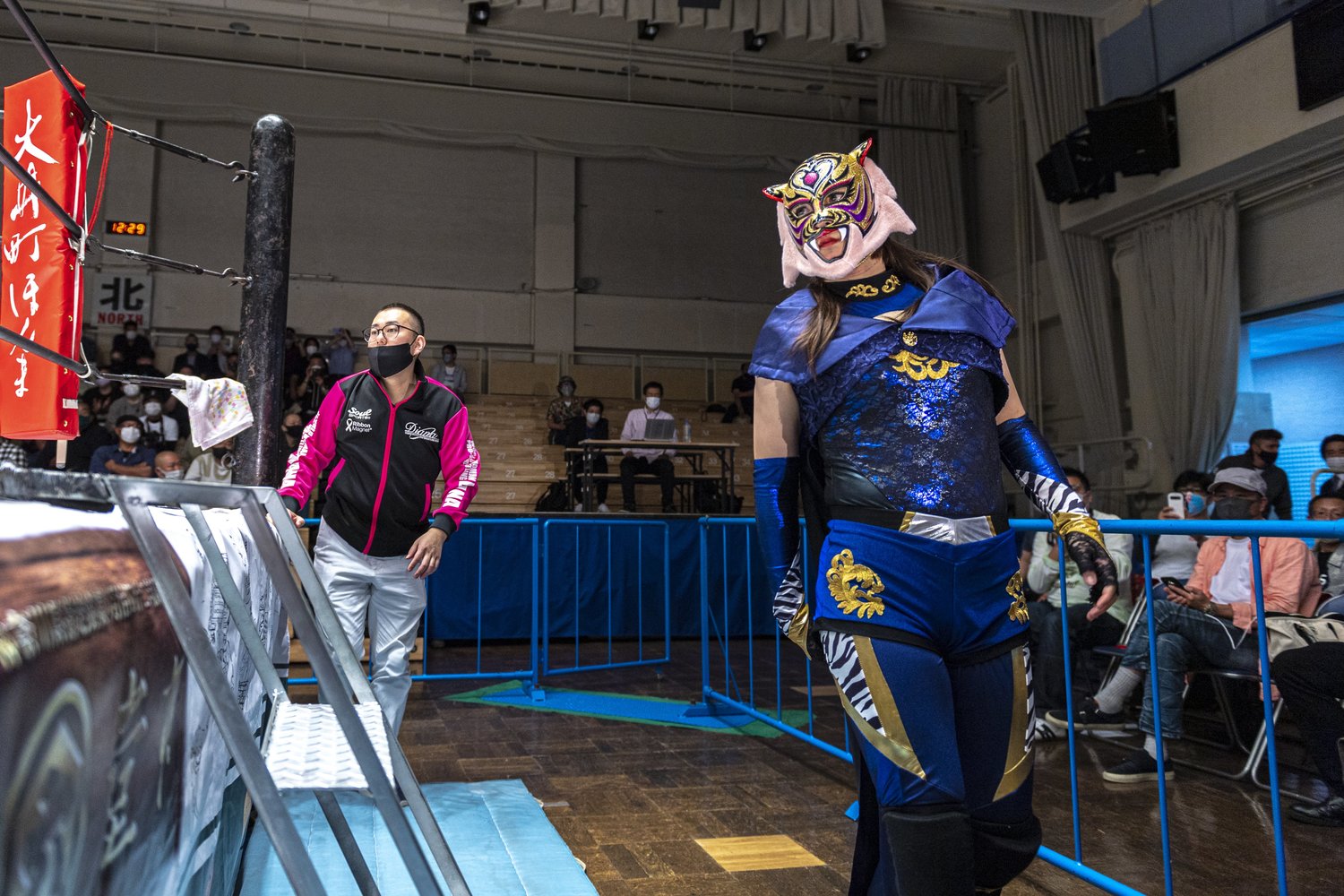 デビュー3戦目を迎えたタイガー・クイーン