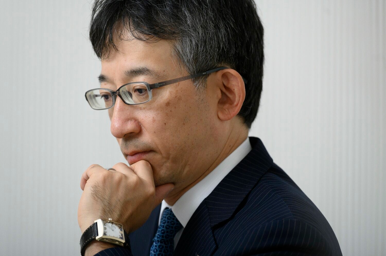 佐藤康光前会長には高見も感謝の念を感じている　©Hiroshi Kamaya