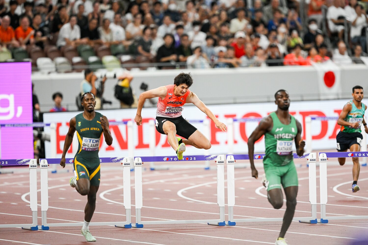 途中で崩れたリズムを最後まで立て直し切れなかったという　©Nanae Suzuki