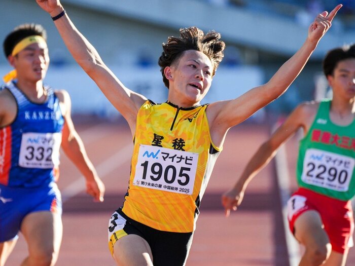 16歳が100mで“10秒00”の衝撃…「9秒台を出す気持ちで」あのボルトも超えた高校2年生・清水空跳とは何者か「父は跳躍競技をやってほしかったと…」＜Number Web＞ photograph by Satoshi Wada