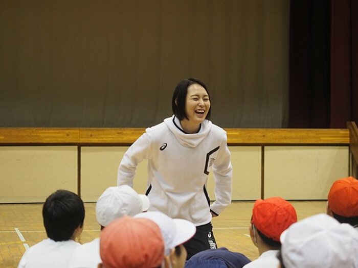 大山加奈が子どもたちに伝えたい事。未来を見据えた、新しい仕組みを。<Number Web> photograph by RIGHTS.