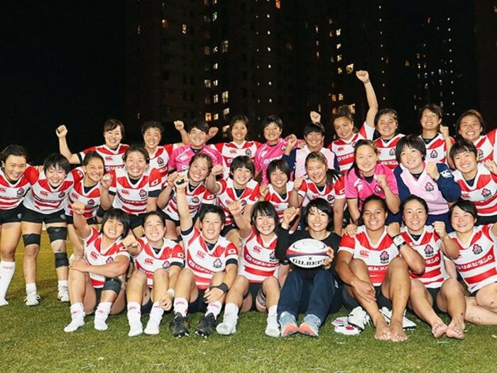 15年ぶり女子ラグビーW杯出場決定。岩渕GMは、残り8カ月で何をする?<Number Web> photograph by Kyodo News