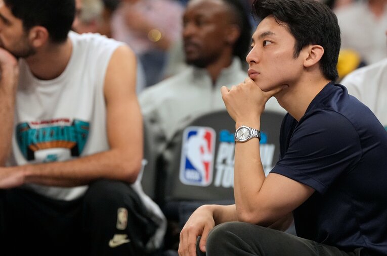 グリズリーズとの契約は1シーズンだったため、来季の処遇は未定。愛着あるチームに残れるか、それとも…… ／ photograph by AP/AFLO