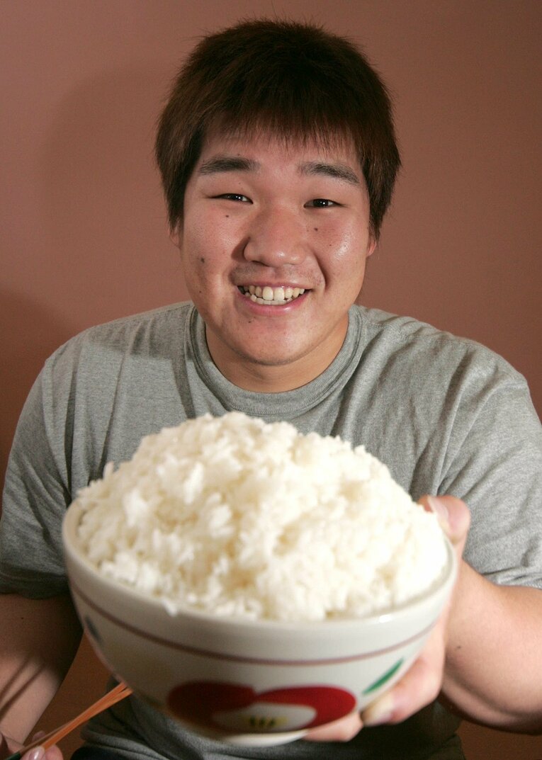 若かりし「おかわり君」…2005年撮影　©Sankei Shimbun