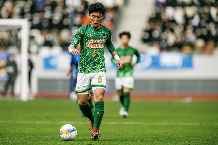 青森山田MF宇野禅斗（3年）©︎Kiichi Matsumoto