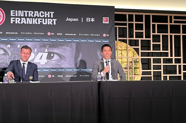 会見の様子　©Yusuke Mimura