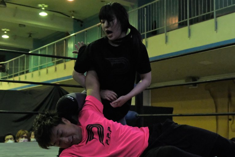 公開スパークリングの様子