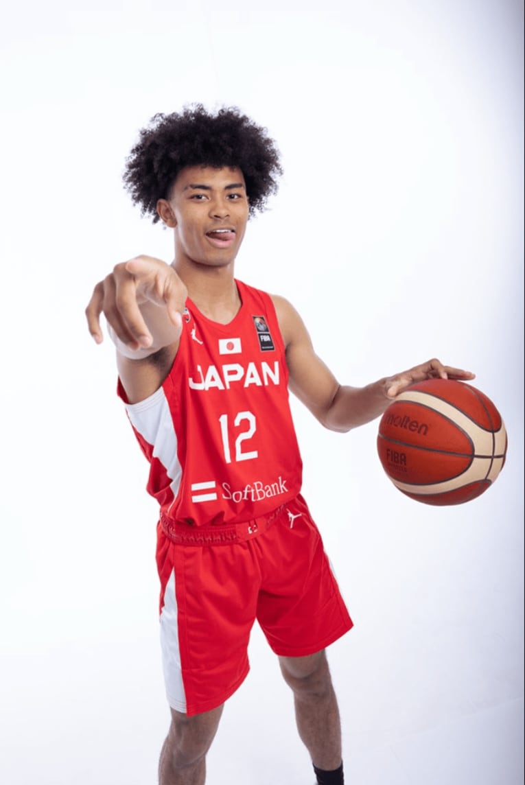ロロ・ルドルフ／U19日本代表　©︎FIBA