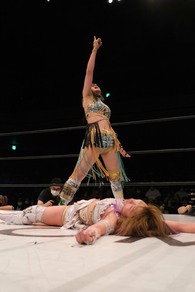 2022年1月5日には、飯伏幸太への挑戦もアピールした上谷