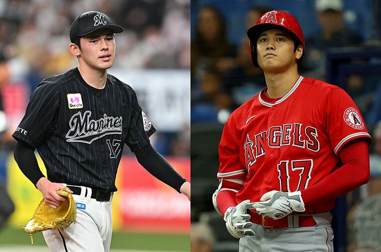 大谷翔平、佐々木朗希、村上宗隆……。カープ名捕手・達川光男が語るWBCのメンバー選考“3つのポイント”とは ／ photograph by L）Hideki Sugiyama　R）Getty Images