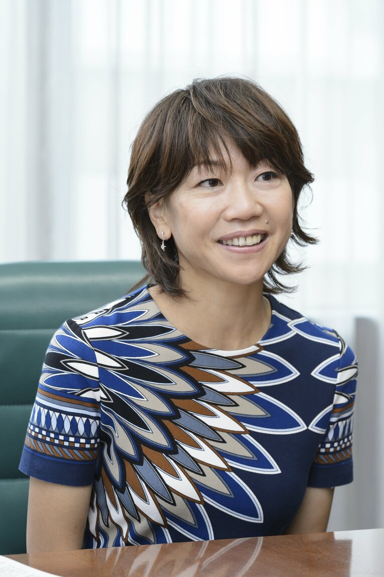 県岐阜商出身の元マラソン選手・高橋尚子　©BUNGEISHUNJU