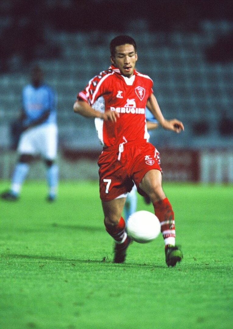 ペルージャ時代の中田英寿　©Sports Graphic Number