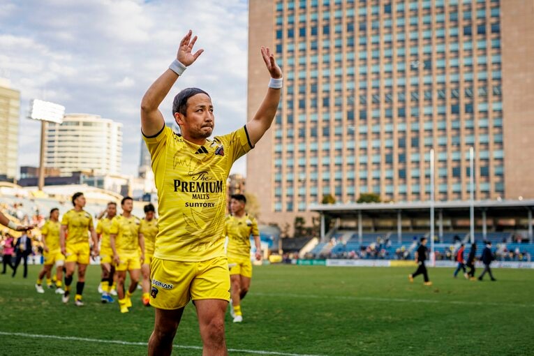 サンゴリアス所属のW杯日本代表・流大　©Kiichi Matsumoto