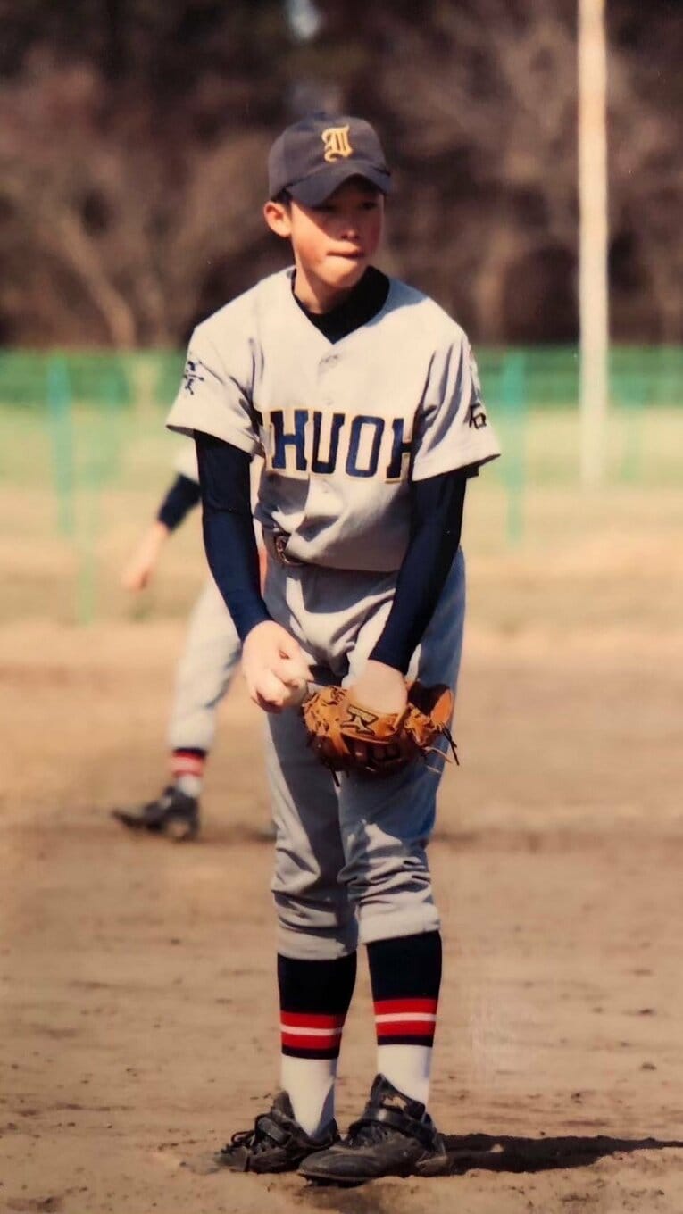 学年でひとり補欠だった中学時代。当時の岡野祐一郎（写真=本人提供）