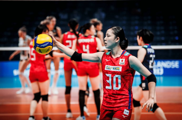 関菜々巳　©︎FIVB