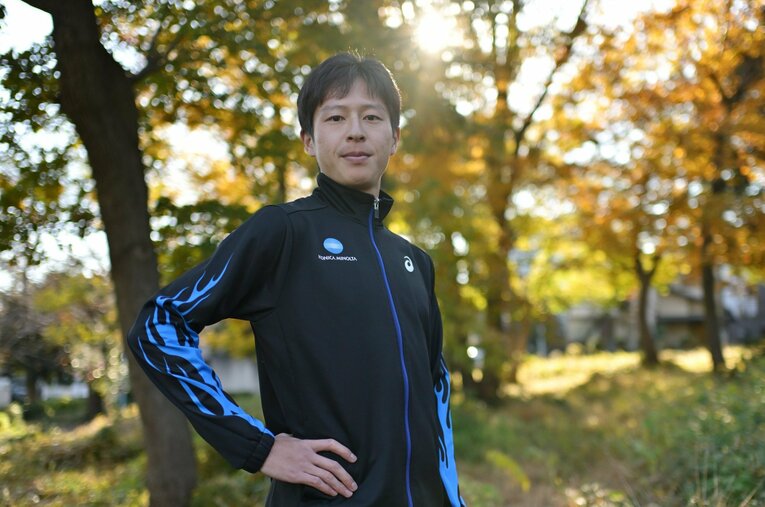 柏原竜二に憧れ、東洋大で5区を走って区間新記録をマーク。山の神にあと一歩まで肉薄した宮下隼人 ／ photograph by Hideki Sugiyama