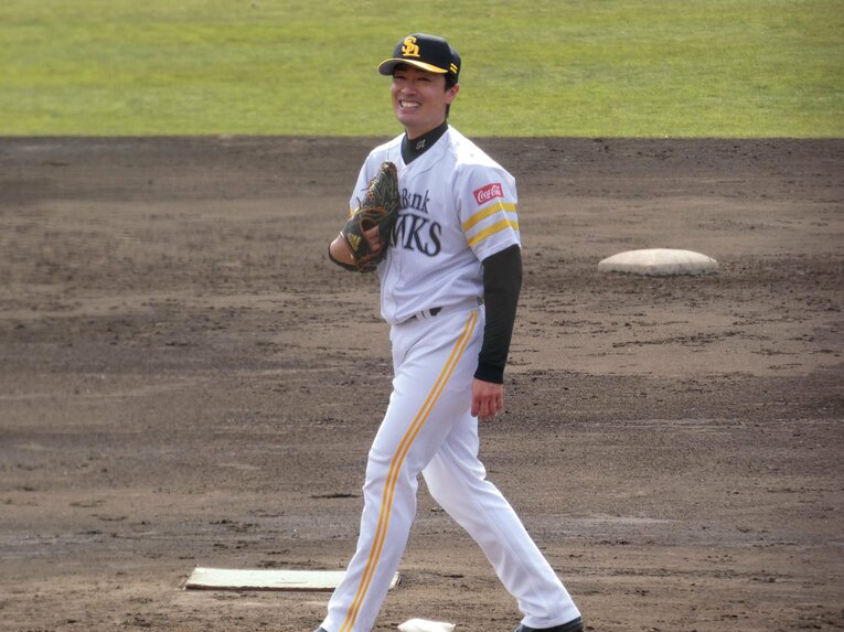 今年のキャンプ（2月20日の紅白戦）©Kotaro Tajiri