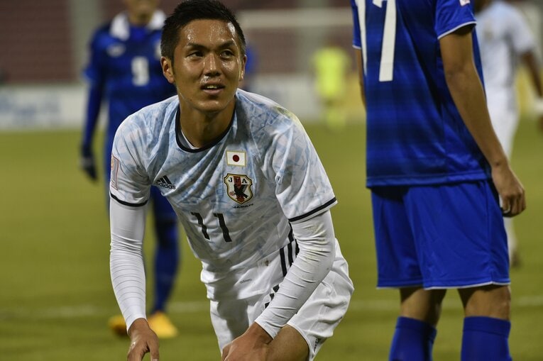 【五輪出場を逃した名手たち】リオ五輪代表時代の久保裕也　©Sports Graphic Number