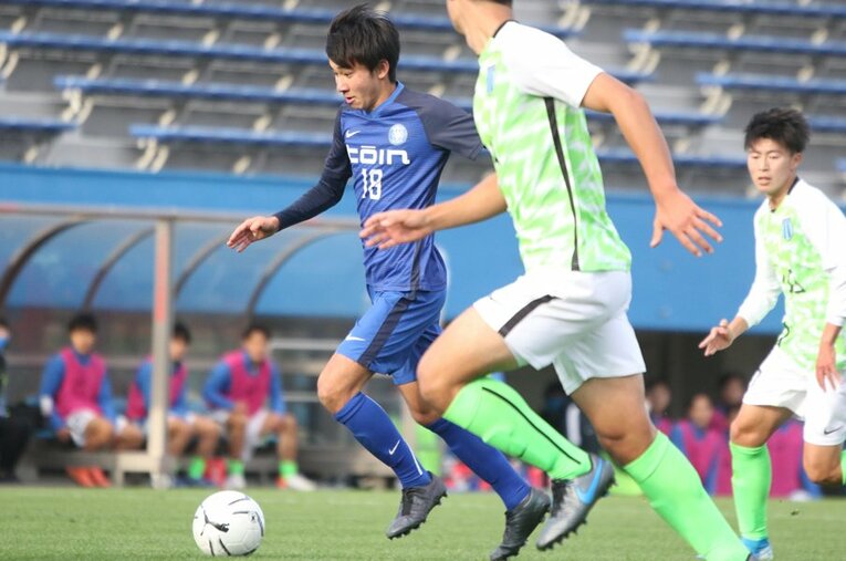 FW立石宗悟（桐蔭学園高校2年）©Takahito Ando