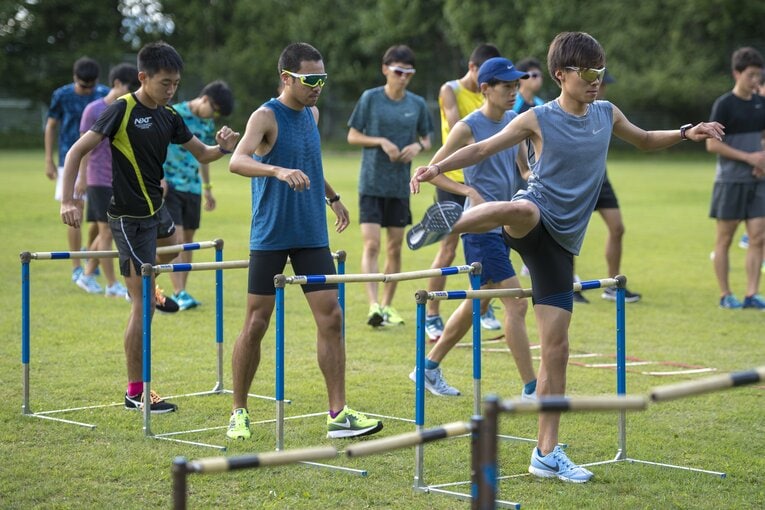 2017年の東海大合宿　©Takuya Sugiyama