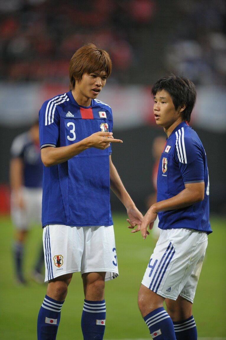 2011年8月、U-22日本代表・国際親善試合エジプト戦　©︎Naoya Sanuki