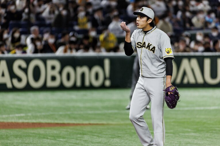 復活を期す藤浪晋太郎　©Kichi Matsumoto