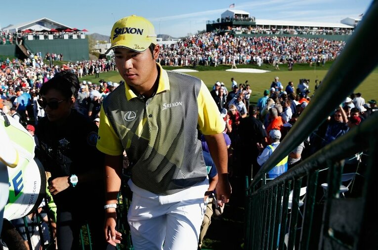 松山英樹が2016、17年に連覇を達成したフェニックスオープン。練習日を合わせて述べ65万人以上が来場する人気トーナメントだ ／ photograph by Getty Images