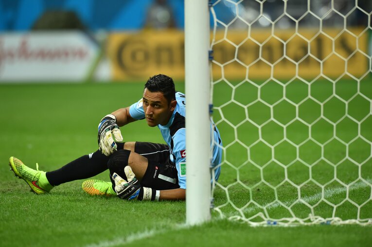 コスタリカ代表のケイロル・ナバス　©JMPA