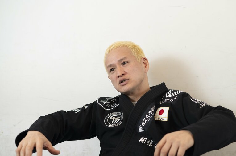 全く運動していなかった福島。柔術初日は「全身が筋肉痛になった」　©Tadashi Hosoda
