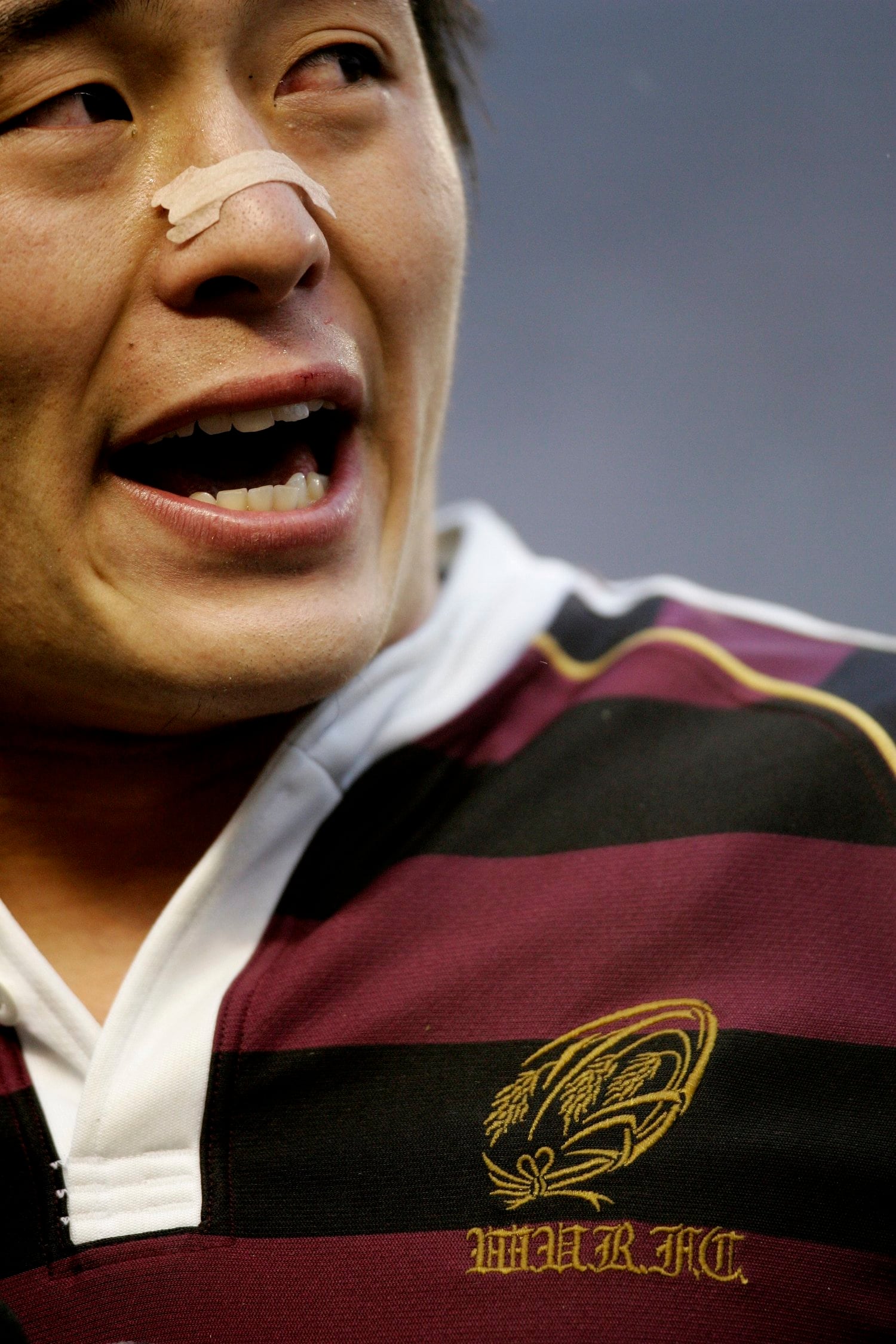 07年度の早稲田大ラグビー部主将だった権丈太郎 ©BUNGEISHUNJU