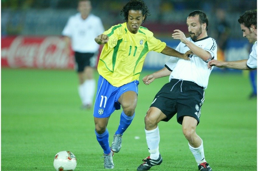 日韓W杯での輝きも素晴らしかったⒸSportsGraphicNumber