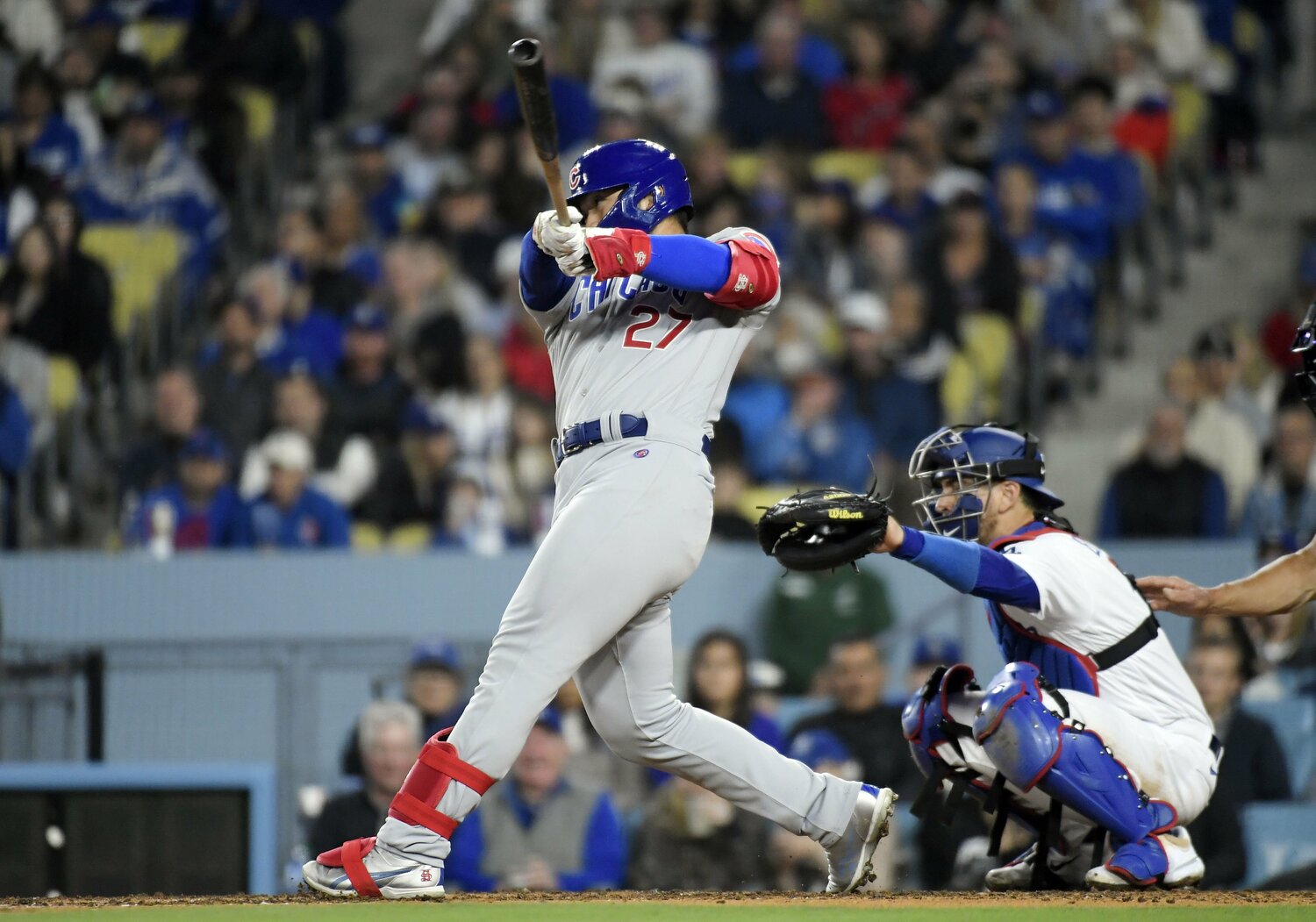 鈴木が「たかが一本」と振り返った今季初ホームラン。鈴木らしい言葉とスイングだった　©Getty Images