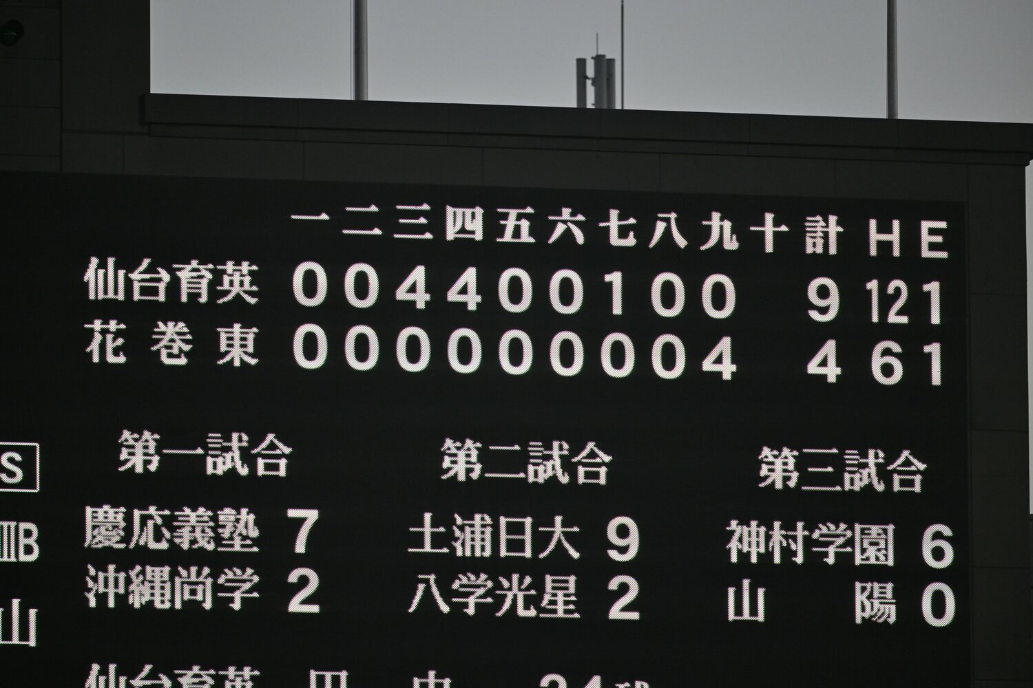 花巻東の最終回の猛反撃は見事だった　©Hideki Sugiyama