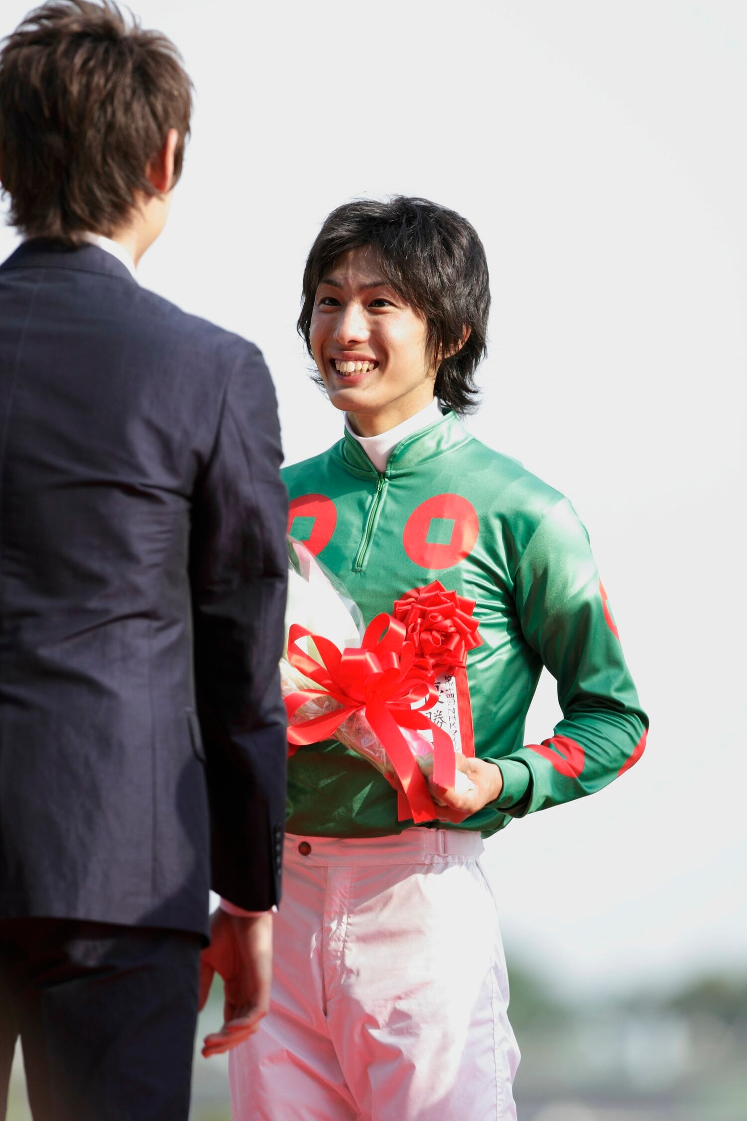 2009年、NHKマイルカップでGI初制覇を果たした藤岡康太(当時20歳)©Shiro Miyake
