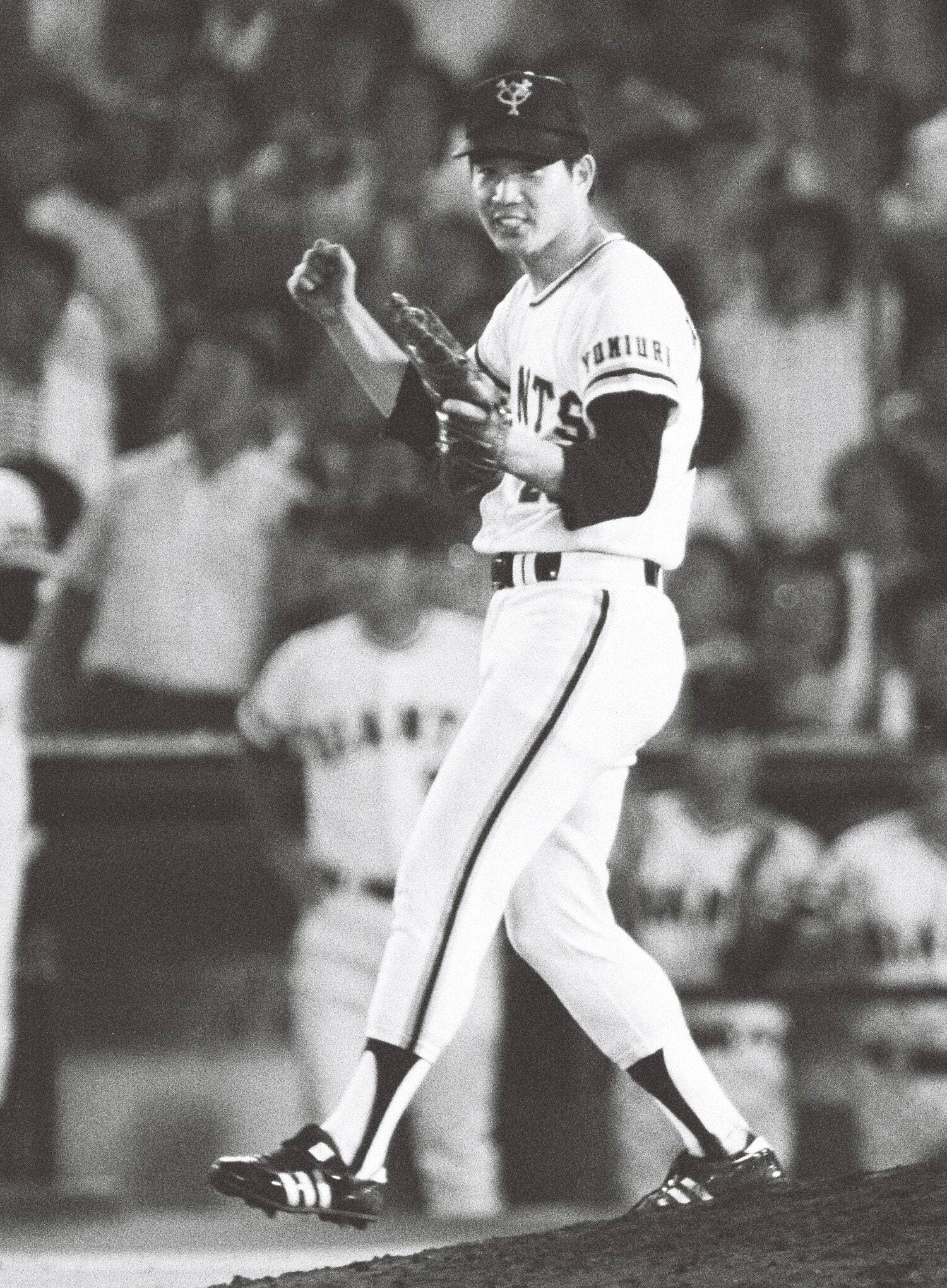 1979年9月、7勝目を挙げた西本。次第に先発陣に食い込んでいた ©KYODO