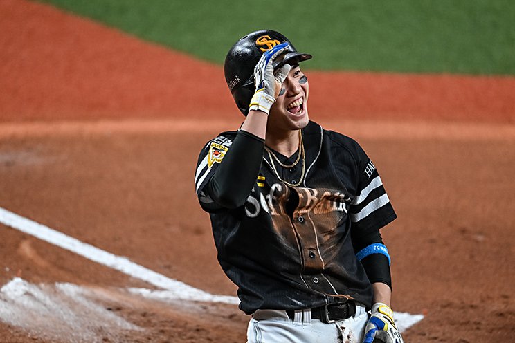 抜擢に応え、日本シリーズでも大活躍した栗原(c)Nanae Suzuki