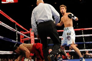 【世紀の番狂わせ】「完璧に舐められていましたね」“噛ませ犬”扱いの日本人ボクサーが27戦全勝のホープを秒殺TKO…石田順裕がラスベガスを熱狂させた伝説の夜