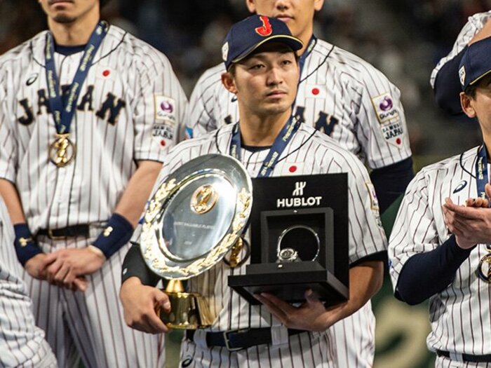 韓国を破り世界一！　プレミア12で見えた東京五輪の4番、捕手、救援陣。＜Number Web＞ photograph by Nanae Suzuki