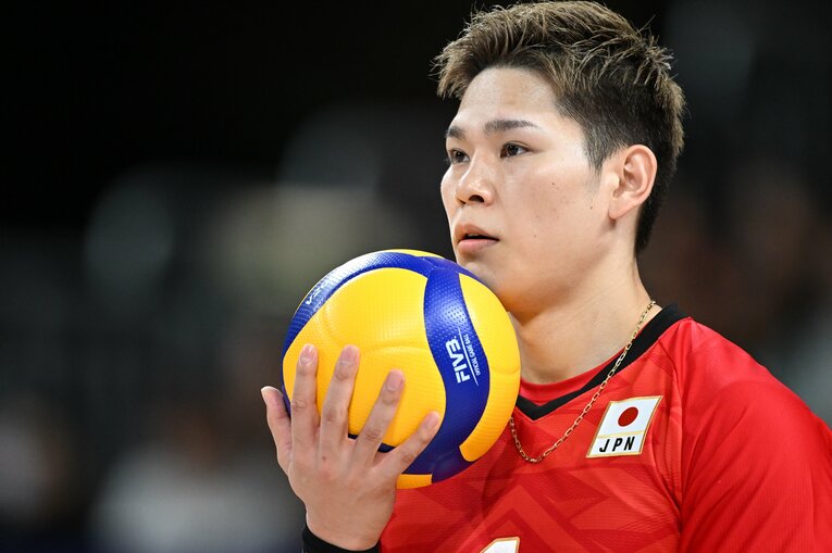 西田有志（パリ五輪 ドイツ戦）©︎Kaoru Watanabe/JMPA