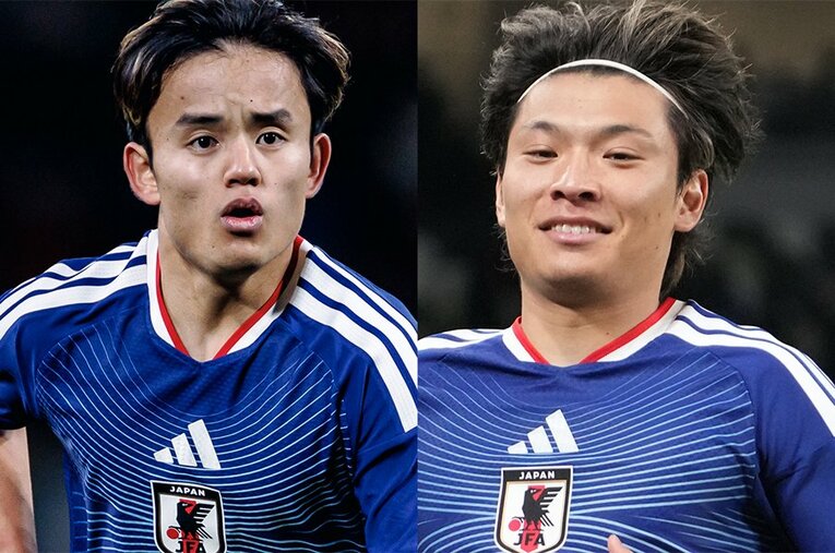 ボリビア戦、久保建英が言及した「シャドー町野修斗」のゴール。大収穫と言える理由は？ ／ photograph by Kiichi Matsumoto,Masashi Hara/Getty Images