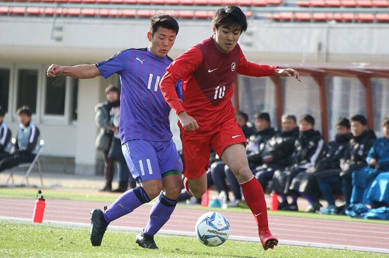 三菱養和SC時代の中村敬斗　©Takahito Ando