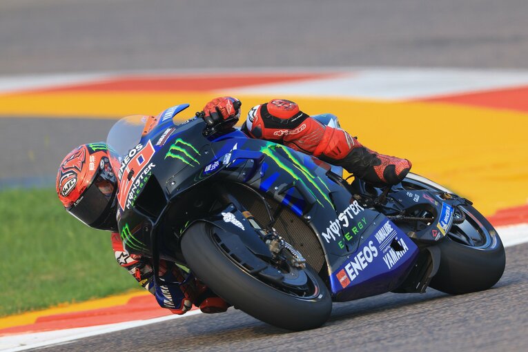 クアルタラロの3位表彰台は、4月のアメリカ以来今季2度目だった ／ photograph by Satoshi Endo